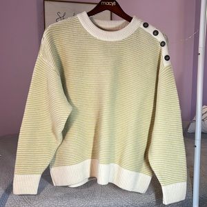 Barbour wool sweater. Worn once. EUC.